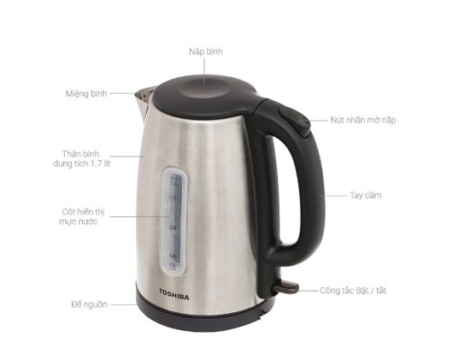 Cấu tạo của Ấm siêu tốc Toshiba KT-17SH1NV
