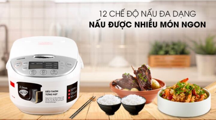 Nồi Cơm Điện Tử Toshiba RC-18DH2PV