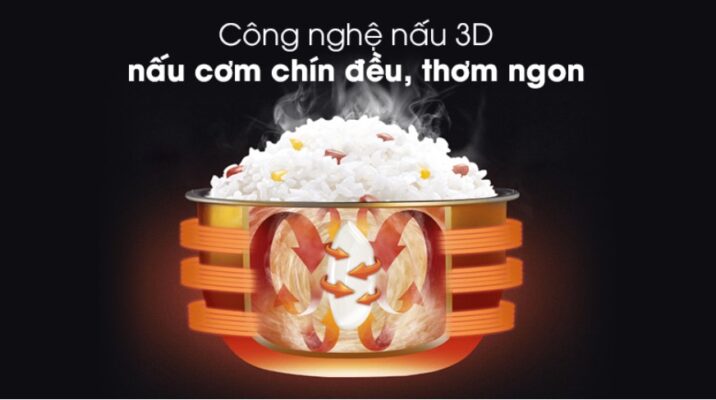 Nồi cơm điện tử Toshiba RC-10NMFVN(WT)