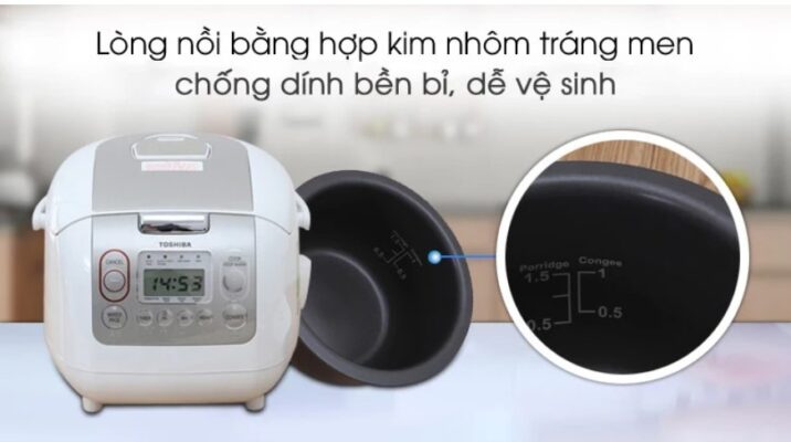 Nồi Cơm Điện Tử Toshiba RC-18NTFV(W)