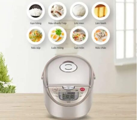 Nồi Cơm Điện Tử Cao Tần Toshiba RC-18RH(CG)VN