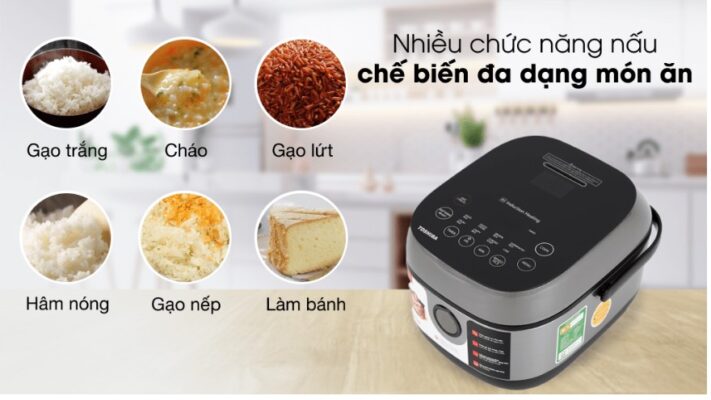 Nồi Cơm Điện Tử Cao Tần Toshiba RC-10IP1PV