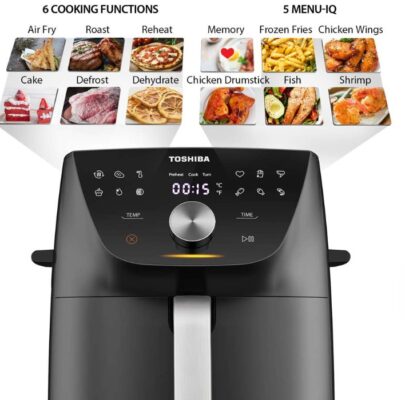 Nồi Chiên Không Dầu Toshiba AF-74CS1SRVN(H) đa chức năng