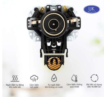 Ấm siêu tốc Toshiba KT-17DR1NV đa chức năng 