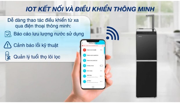 Máy lọc nước nóng lạnh RO Toshiba