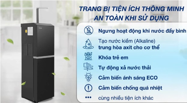 Máy lọc nước nóng lạnh RO Toshiba