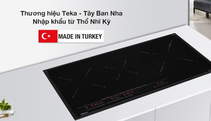 Bếp điện từ 3 vùng nấu Teka IZC 83620 MST BK - thương hiệu Teka - Tây Ban Nha