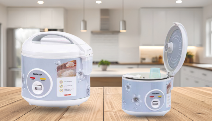 Nồi cơm điện Toshiba RC-10JFM(H)VN với công nghệ chống dính