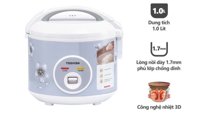Nồi cơm điện Toshiba RC-10JFM(H)VN