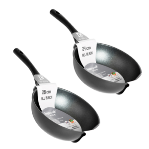 Chảo sâu đúc đáy từ Happycook All Black